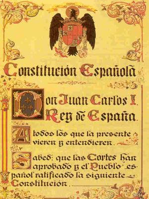 Day of the constitution spain