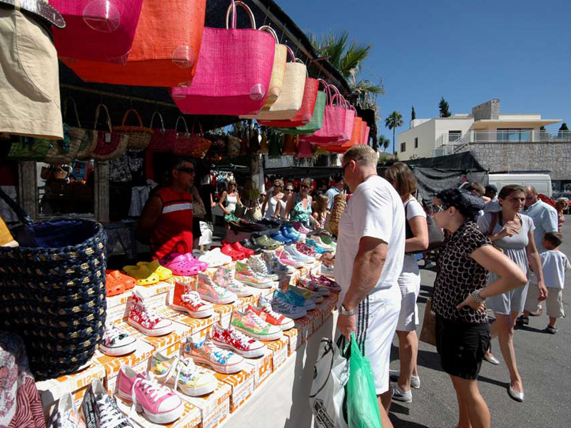 Puerto Banus Summer Market for great night time craft shopping